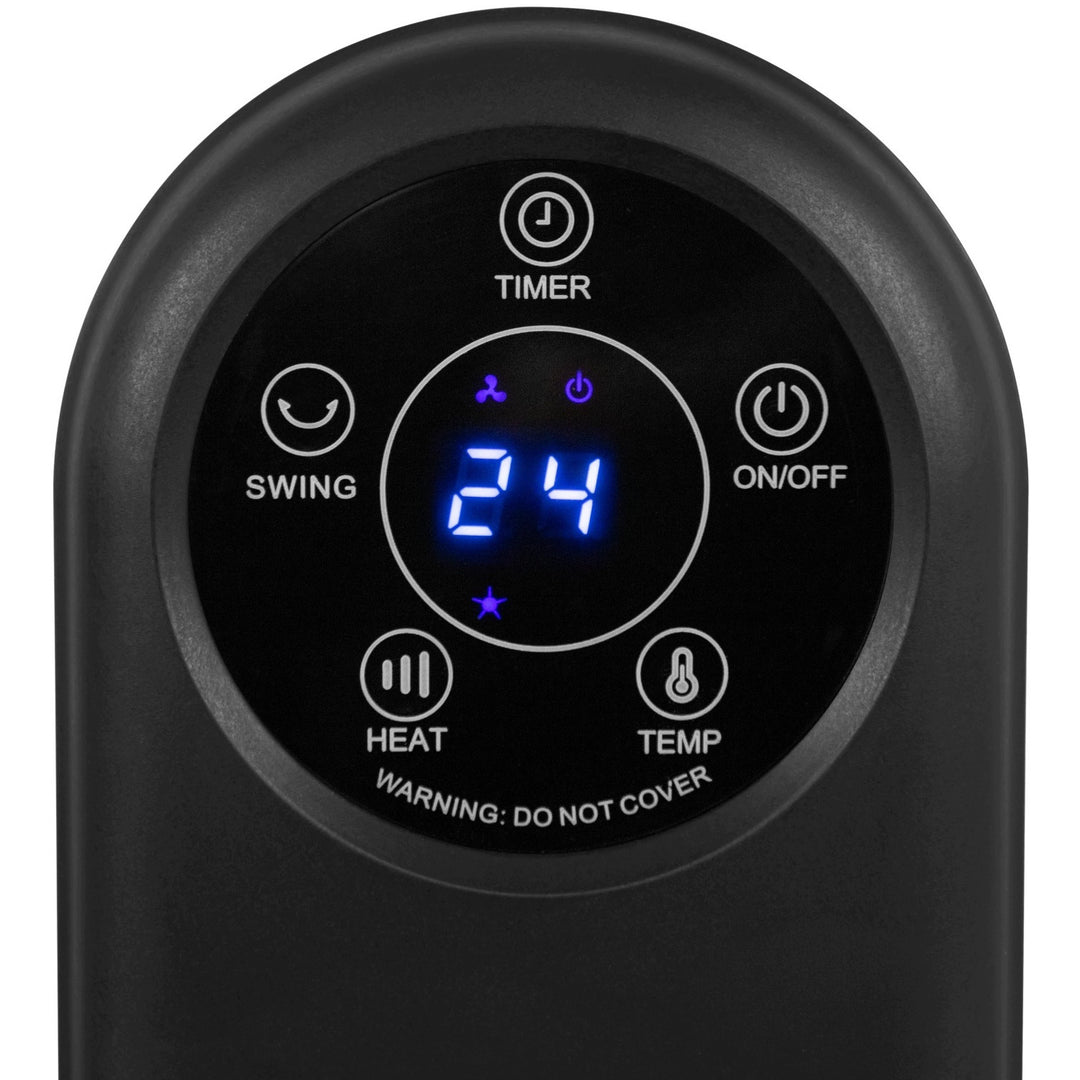 Отоплител Blow, мощност 2000 W, 3 режима на работа, регулиране на температурата, таймер, дистанционно управление, 44-905#