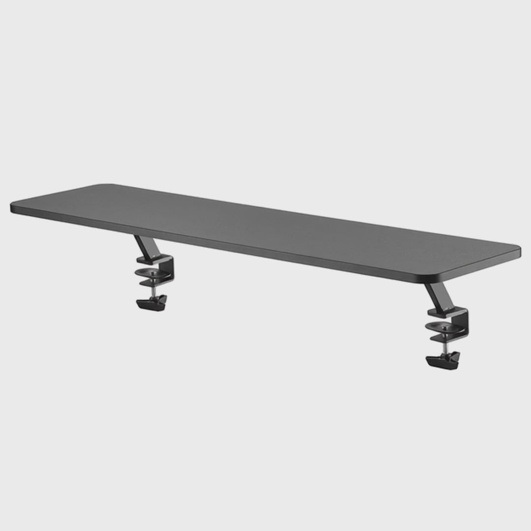 Ergo Office рафт за монитор за маса, с винтово закрепване, 13"–32", макс. 20 кг, ER-409