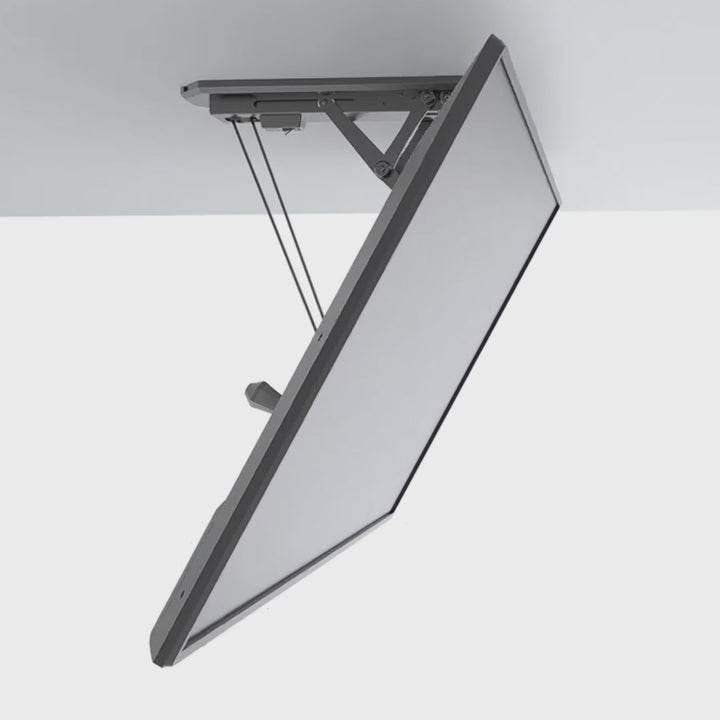 Електрически таванен монтаж за телевизор за наклонени стени, 32"-70", макс. 35 кг, дистанционно управление Maclean MC-880, макс. VESA 600x411