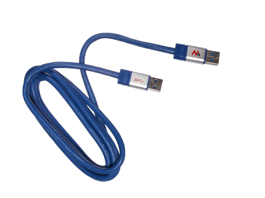 Кабел, USB 3.0 AM - AM 1,8 м Maclean MCTV-606 блистерна опаковка