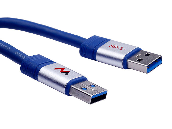 Кабел, USB 3.0 AM - AM 1,8 м Maclean MCTV-606 блистерна опаковка