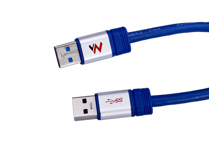 Кабел, USB 3.0 AM - AM 1,8 м Maclean MCTV-606 блистерна опаковка
