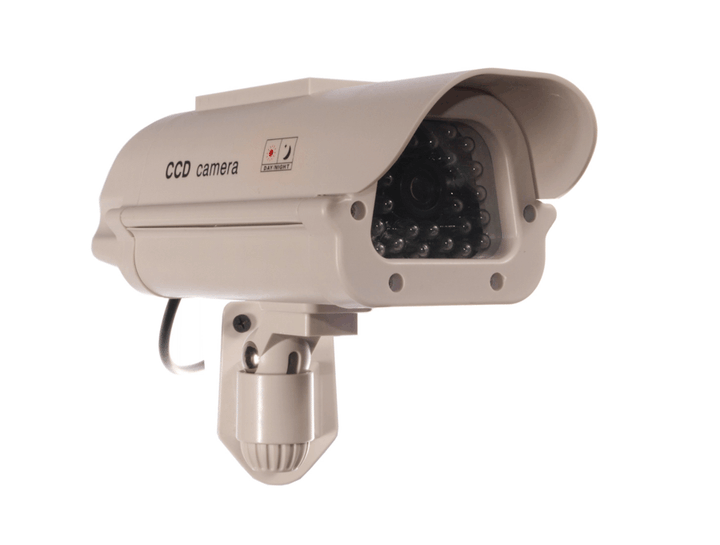 SOL1500 фалшива камера Слънчев мигащ LED стикер безплатно