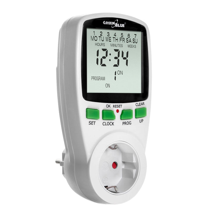 Таймер - GreenBlue GB105G цифров таймер, немски щепсел