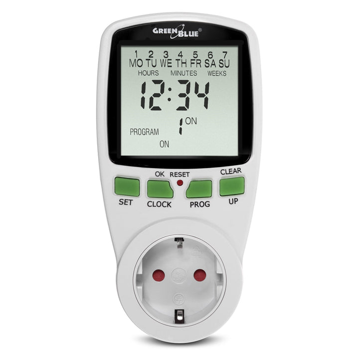 Таймер - GreenBlue GB105G цифров таймер, немски щепсел