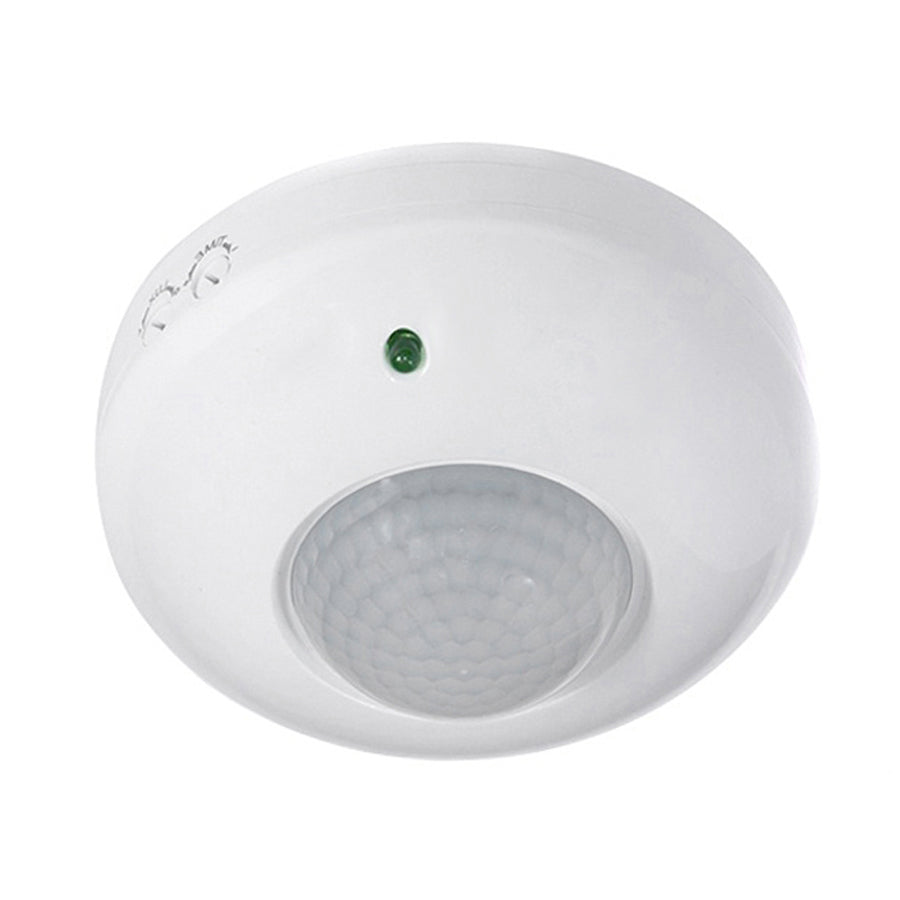 Датчик за движение Maclean PIR, монтиран на тавана, 1200 W, обхват 6 m, MCE19