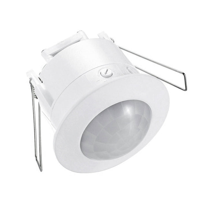 Вграден в тавана PIR датчик за движение 1200W обхват 6m Maclean Energy MCE20