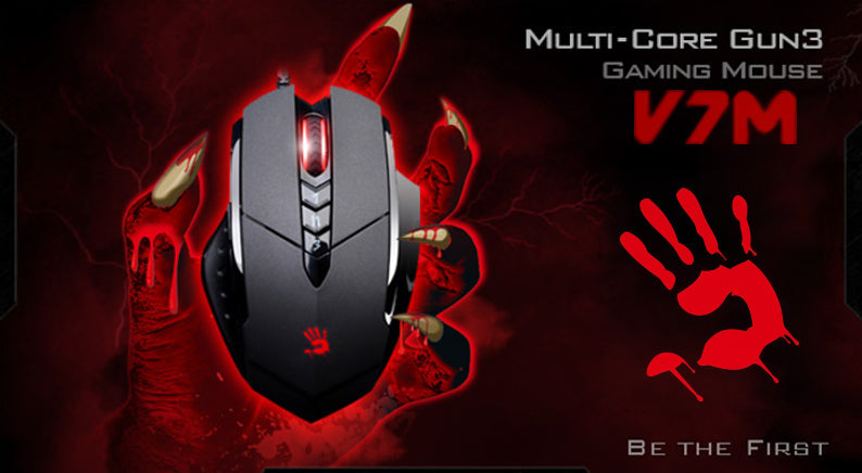 V7M Bloody USB A4Tech кабелна мишка за геймъри