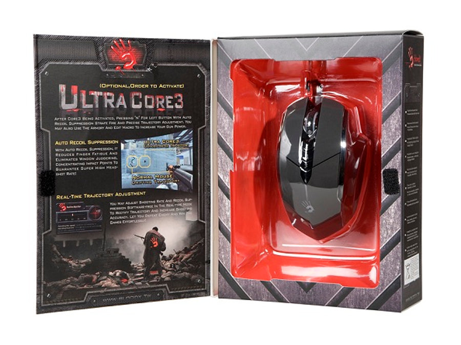 V7M Bloody USB A4Tech кабелна мишка за геймъри