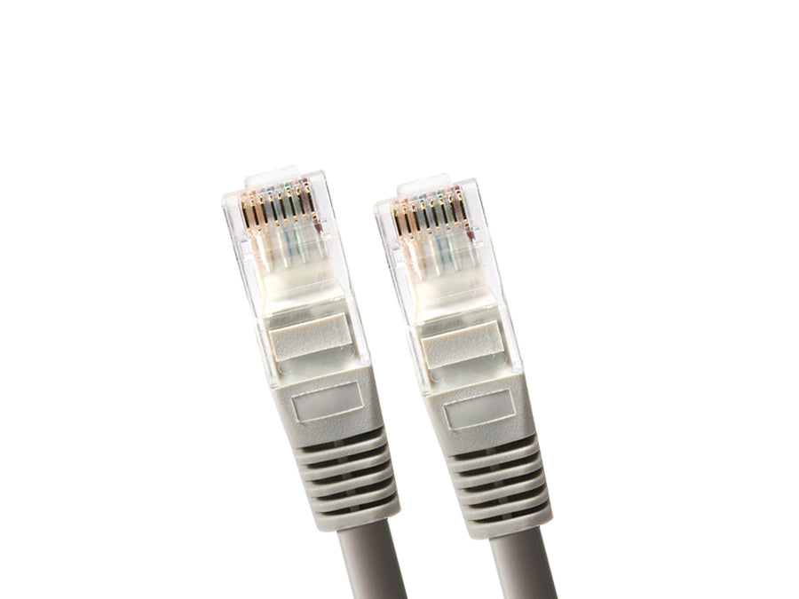 UTP LAN CAT6 мрежов кабел, завършващ с RJ45 конектори, сив - 5,0 м