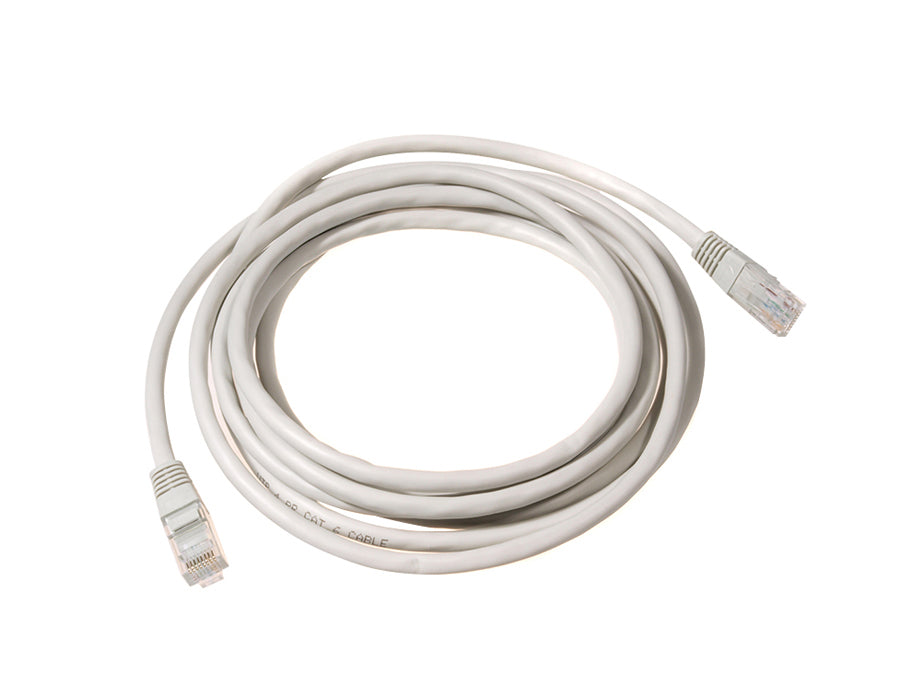 UTP LAN CAT6 мрежов кабел, завършващ с RJ45 конектори, сив - 5,0 м