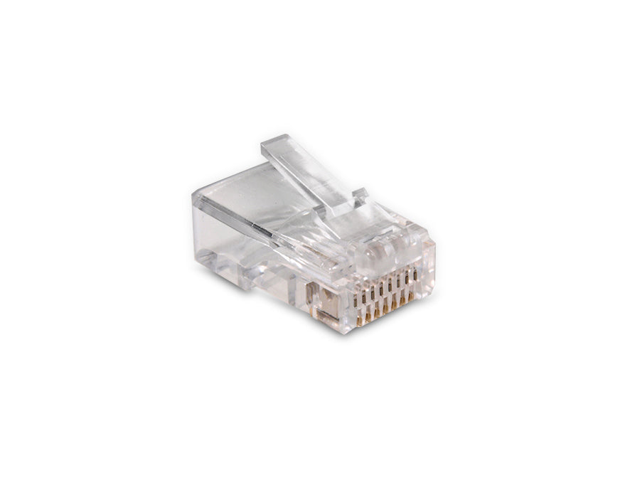 Висококачествени RJ45 8P8C 5e Maclean MCTV-663 щепсели - 100 бр.