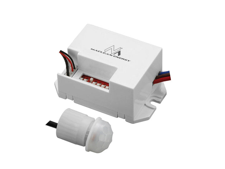 Датчик за движение Maclean PIR, с външен сензор, 360°, 800W, MCE32