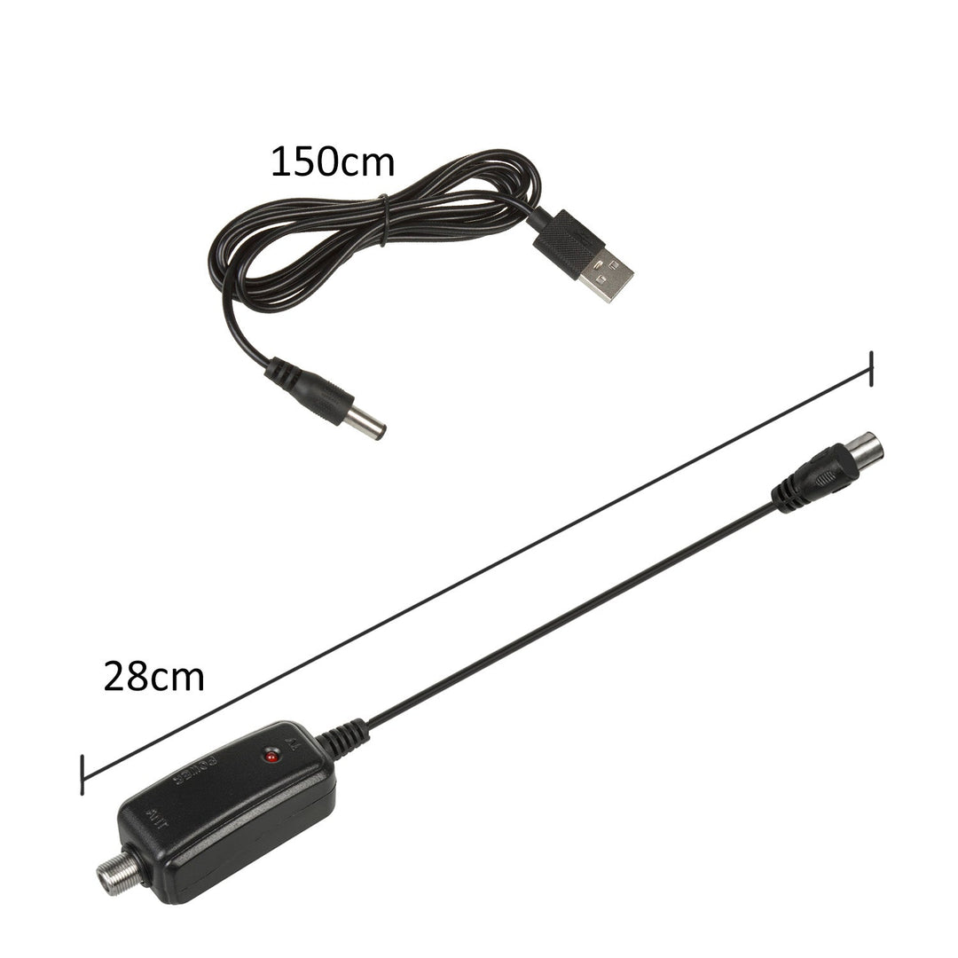 USB конектор/захранващ адаптер за Maclean DVB-T антена, 5V, MCTV-697