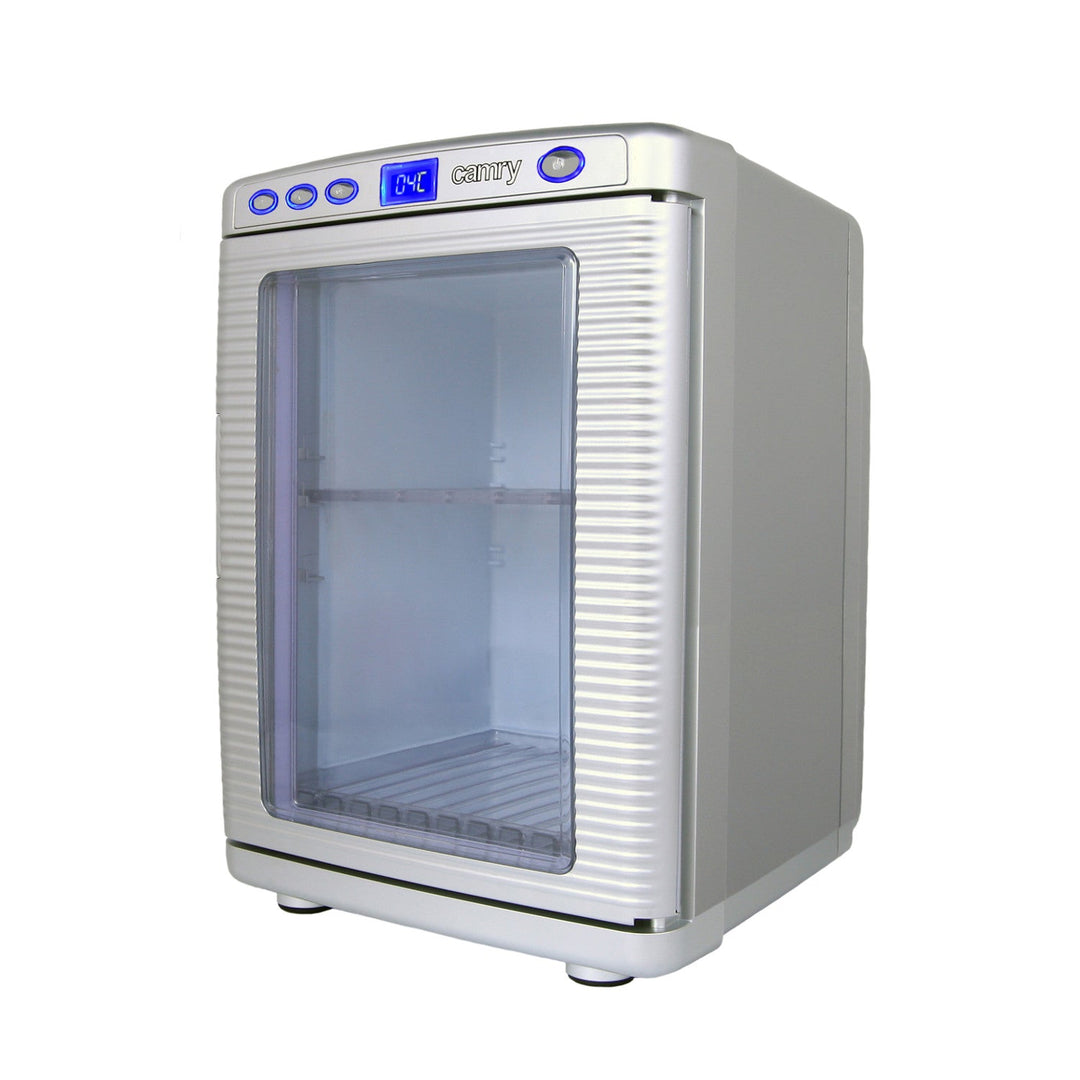 Vitrina mini frigider cu interior iluminat 20L Camry CR8062