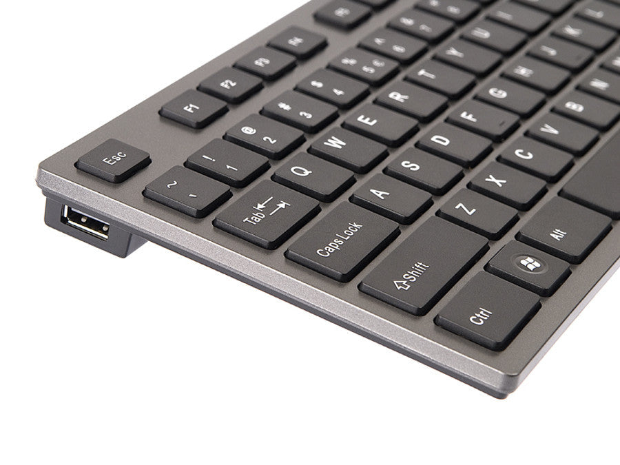 KV-300H Тънък USB хъб USB клавиатура A4-Tech ултра-плоска