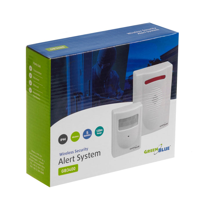 GreenBlue GB3400 Alarmă fără fir senzor de mișcare independent