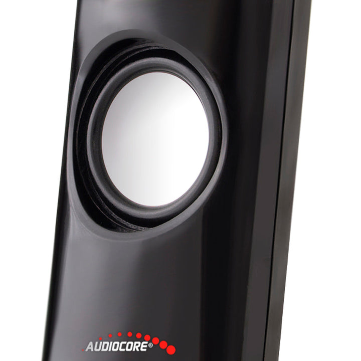 8W USB-захранвани компютърни високоговорители Black Audiocore AC860
