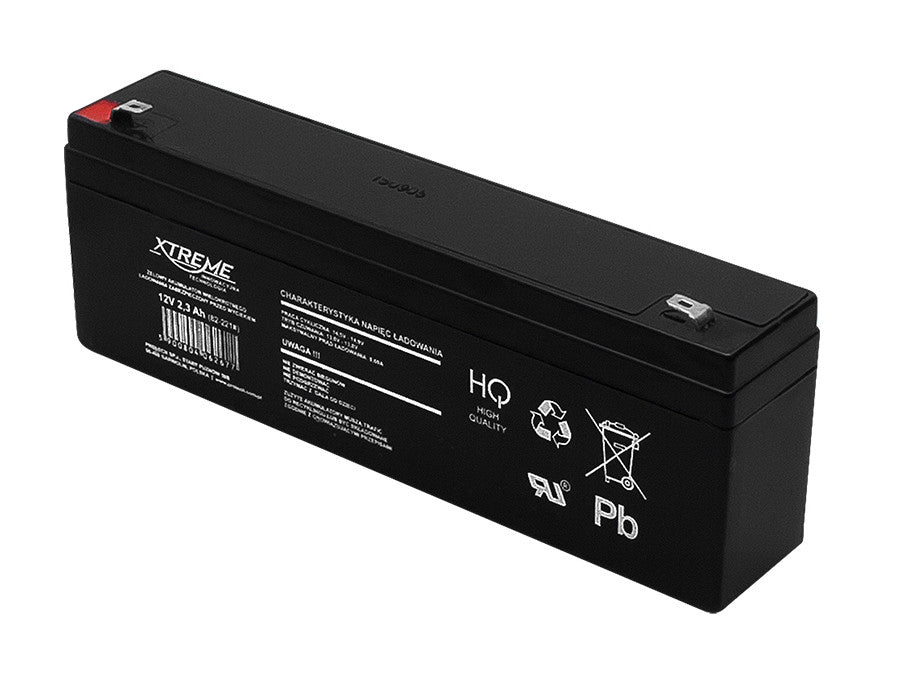 12V 2.3Ah Xtreme безподдържаема AGM гелова батерия