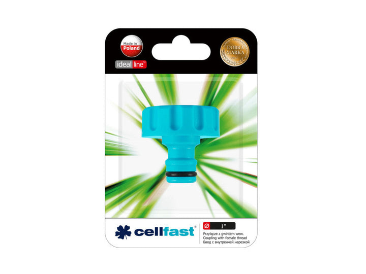 Cellfast Ideal Line G1" краен съединител 51-220H вътрешна резба G1''