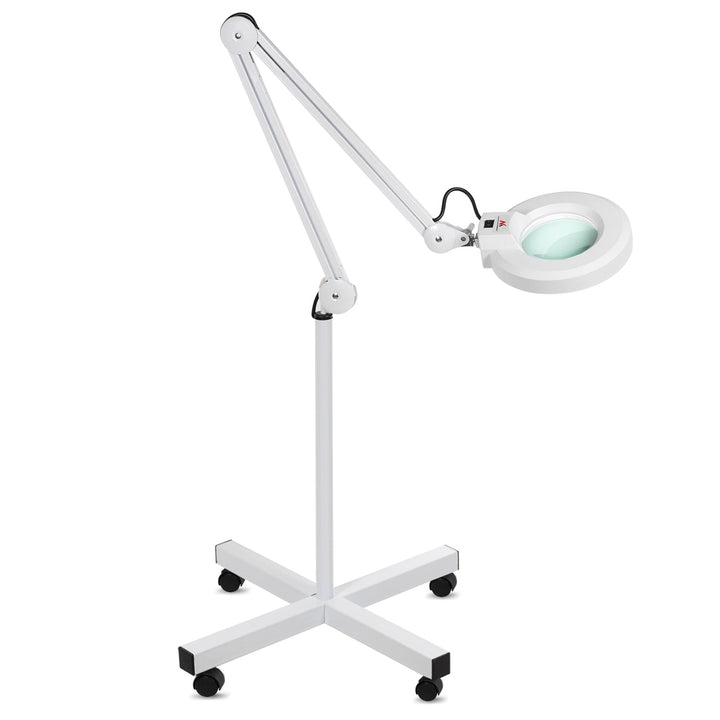 Lampă cosmetică pe roți cu lupă fluorescentă LCE MCE146