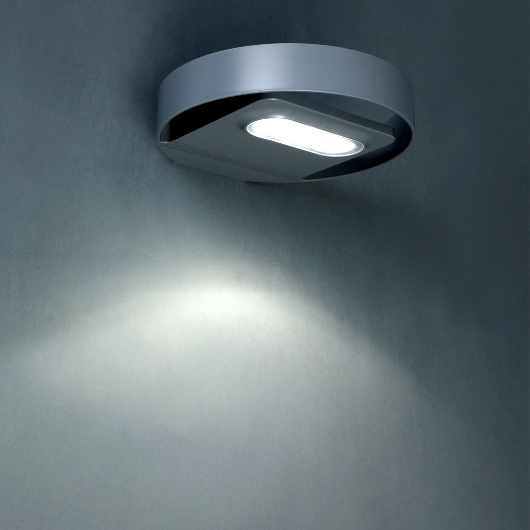 GreenBlue GB130 LED 3W кръгла слънчева стенна лампа