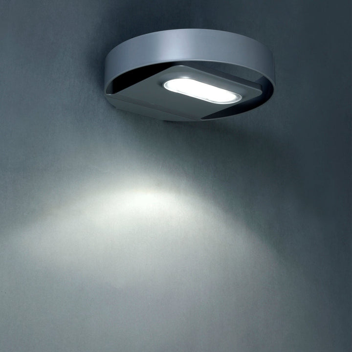 GreenBlue GB130 LED 3W кръгла слънчева стенна лампа