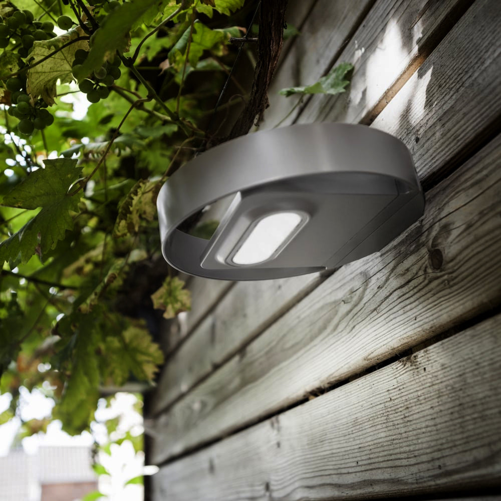 GreenBlue GB130 LED 3W кръгла слънчева стенна лампа