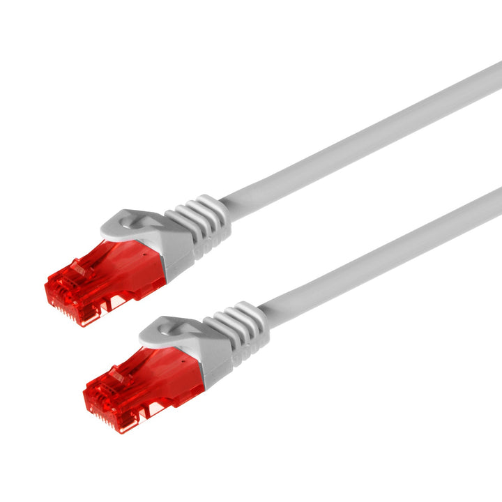 LAN мрежов кабел, Ethernet RJ45 UTP Cat6 0,5 м Maclean MCTV-300 W