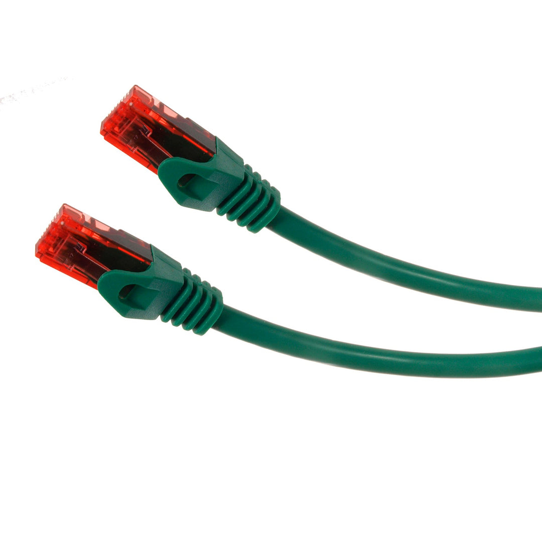 Кабел Maclean, UTP пач кабел, щекер-щекер, Cat6, 3 м, зелен, MCTV-303 G
