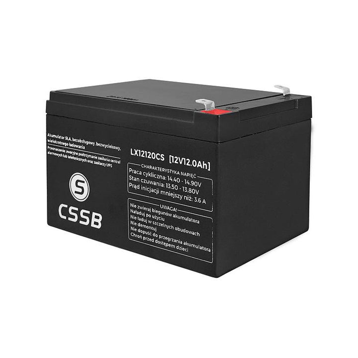 Акумулатор, произведен с AGM гел технология CSSB 12V 12Ah