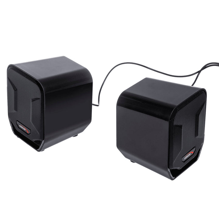 6W USB сини и черни компютърни високоговорители Audiocore AC865 B