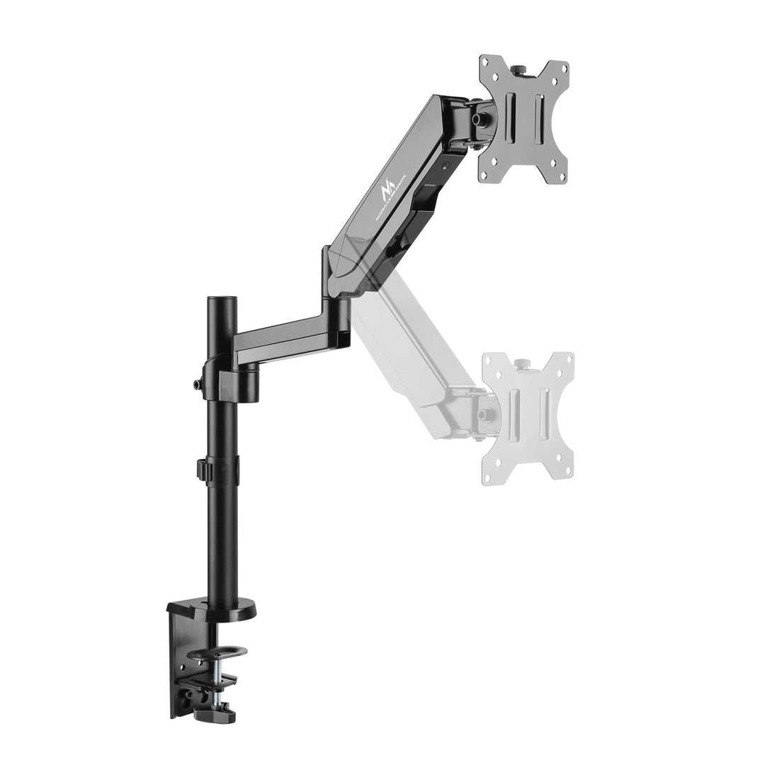 Монтаж за монитор Maclean, с двойно рамо, с газова пружина, 17"-32", 8 кг, MC-775