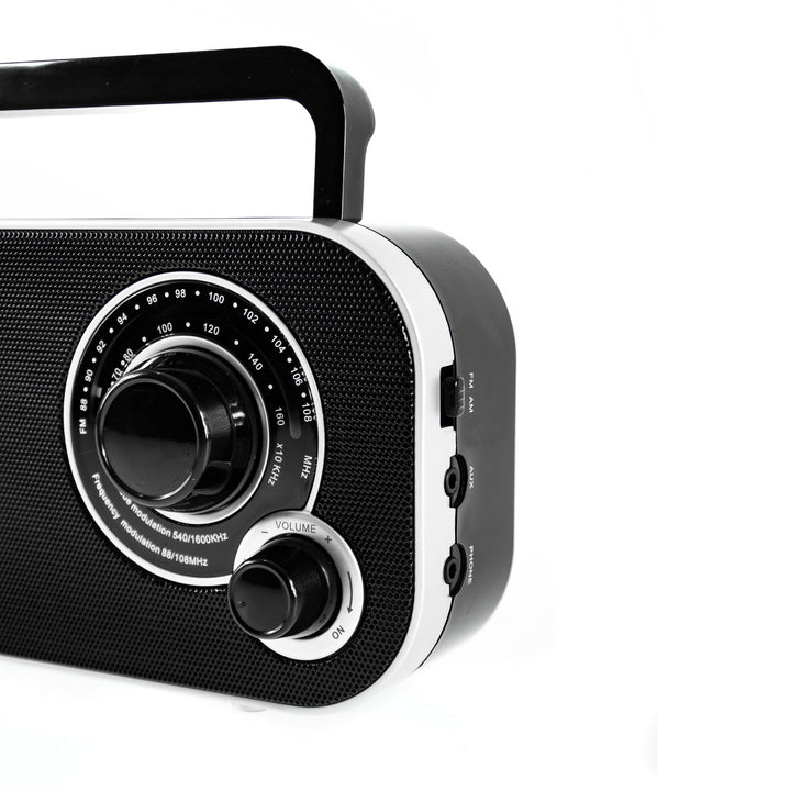 Camry CR1140 преносимо AM/FM радио за кухня, черно
