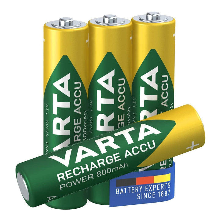 4x capacul bateriei Varta Ready2use R03 AAA 800mAh NiMH