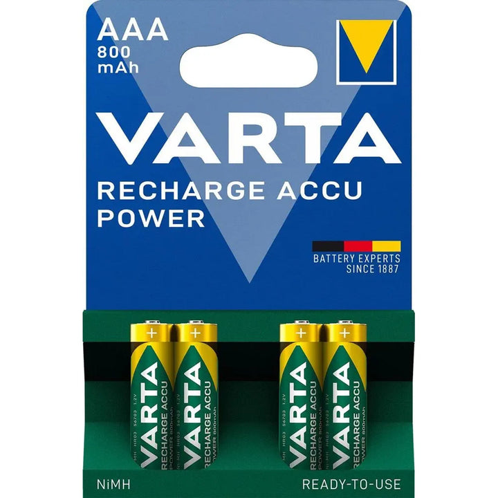 4x capacul bateriei Varta Ready2use R03 AAA 800mAh NiMH
