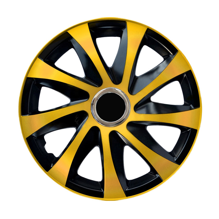 Универсални капачки за джанти 14" NRM DRIFT Extra синьо/черно 4 броя