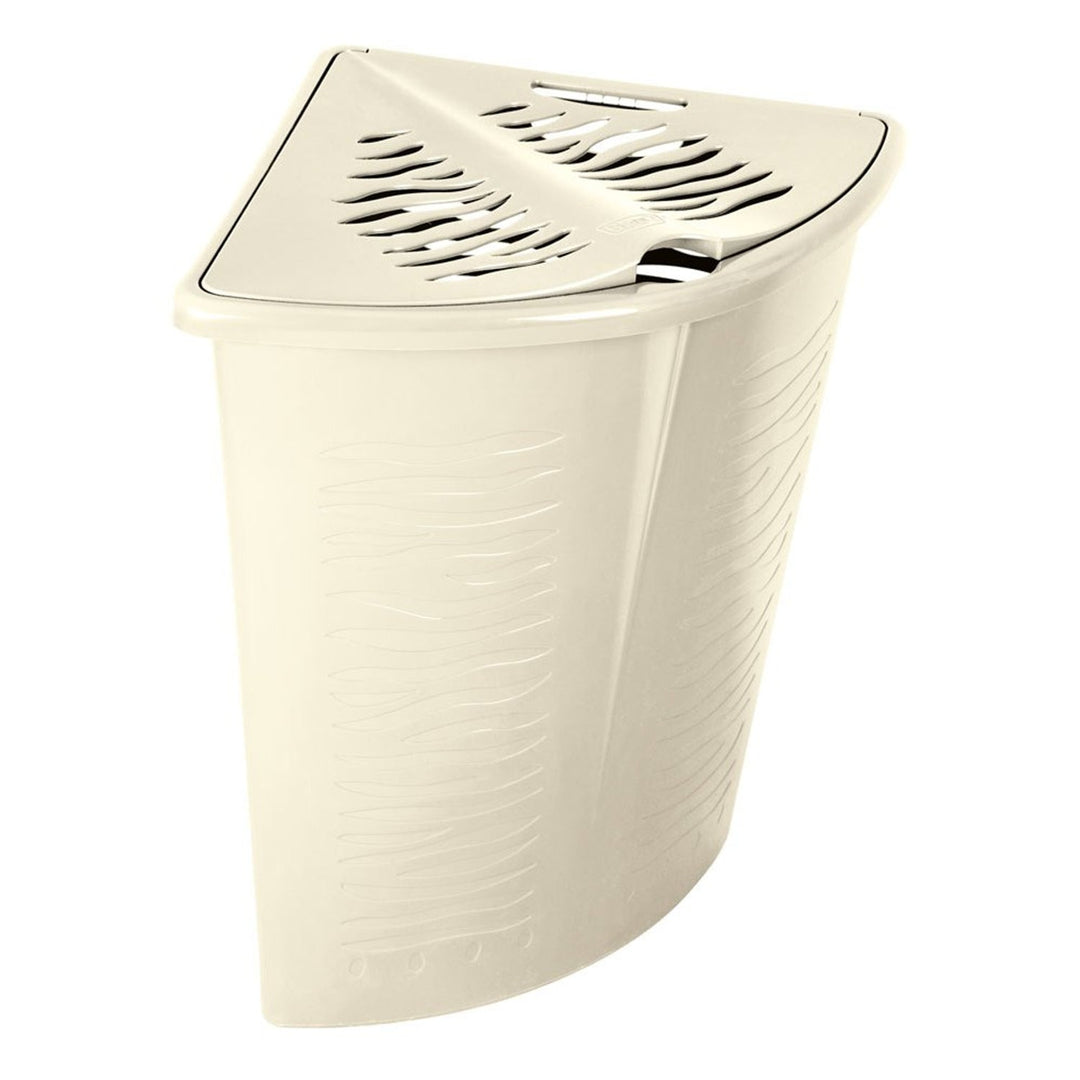 Ъглова кошница за пране, Zebra 45L BranQ бежова