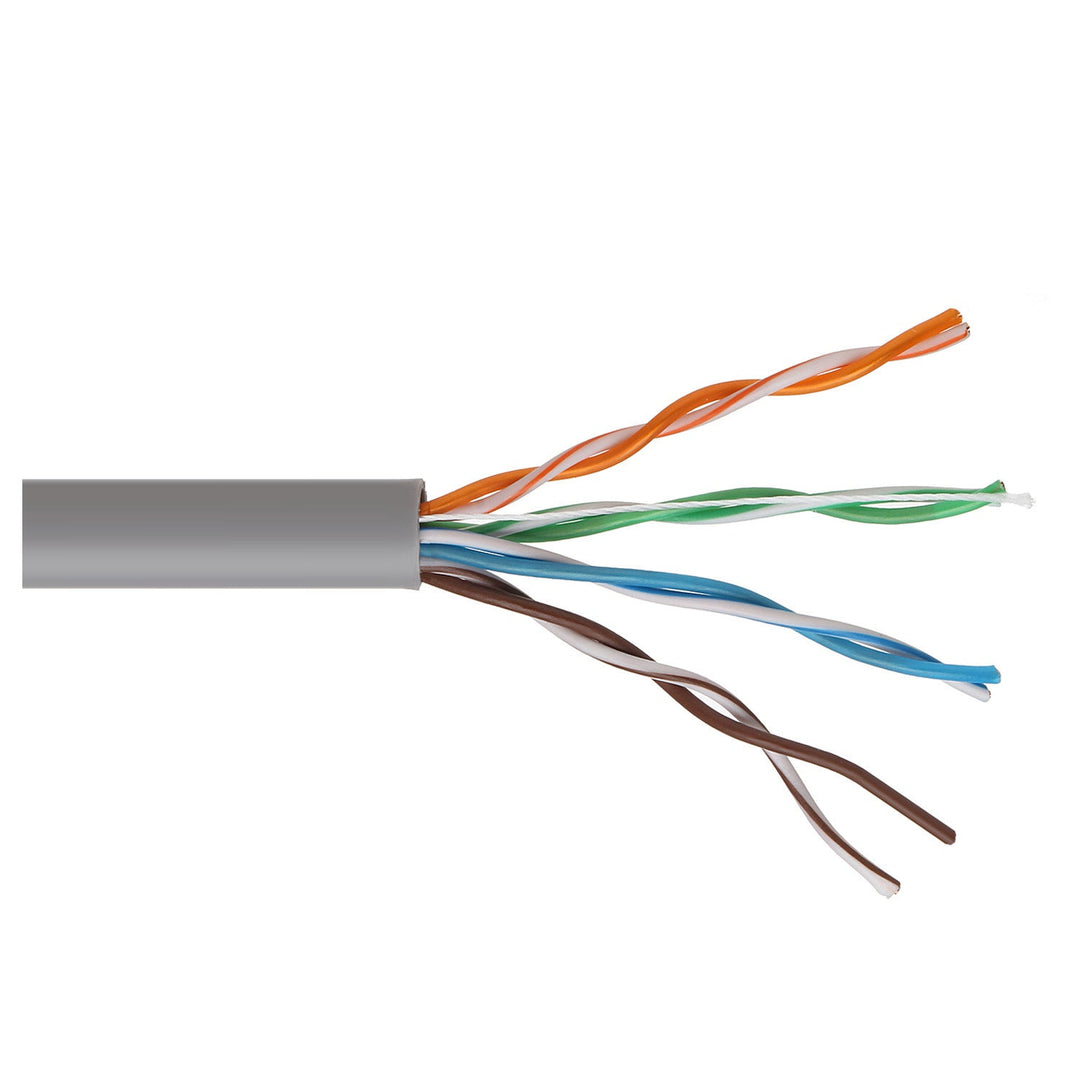 Маклин усукан кабел за мрежа, UTP, Cat 5e, RJ45, CCA, 4*2*50, 100 м, MCTV-579