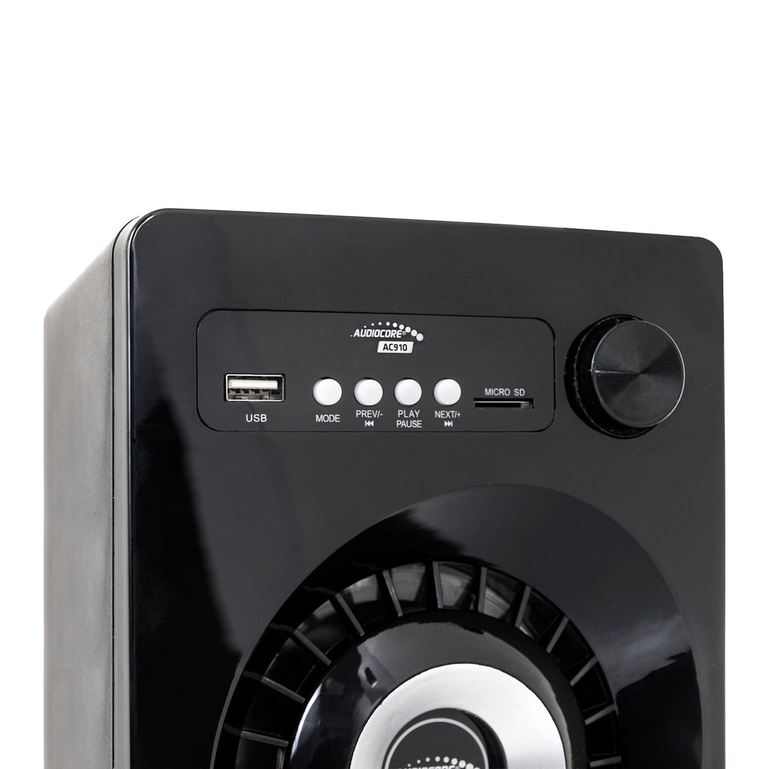 Audiocore AC910 Bluetooth 2.1 комплект високоговорители с FM радио, TF карта, AUX, USB захранване