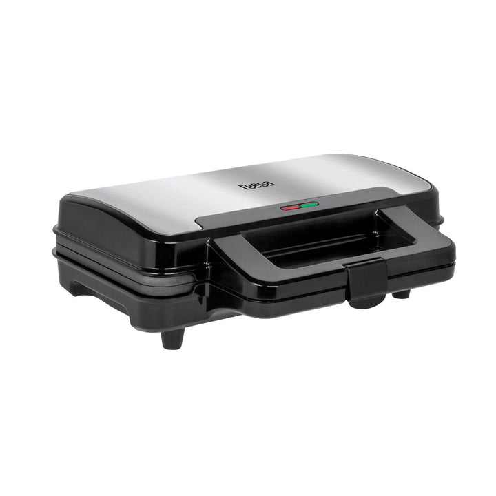 Teesa TSA3225 1000W Double Waffle Maker 1000W Teflon Coating Non Stick 2 Waffles Capac din oțel inoxidabil