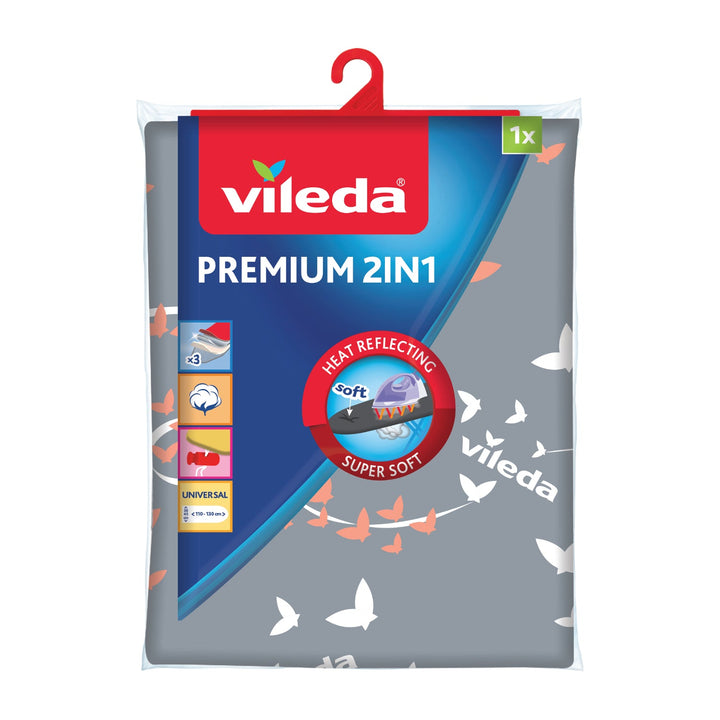 VILEDA PREMIUM 2-в-1 калъф за дъска за гладене