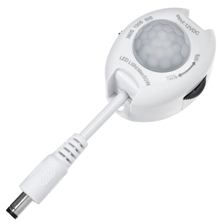Инфрачервен датчик за движение LED 12V макс. 60W MCE242 Maclean Energy за LED ленти