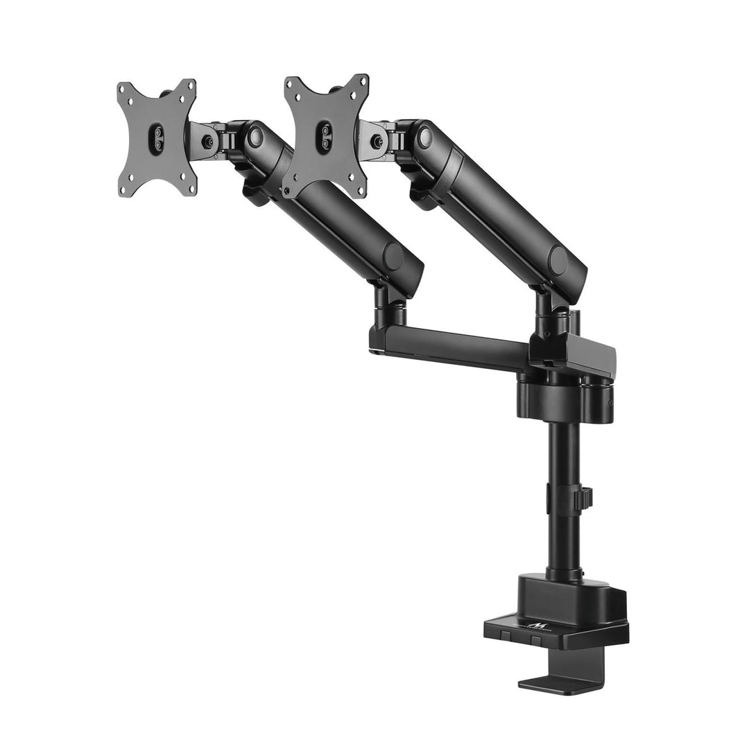 Маклин монтаж, монтаж за бюро за 2 LCD монитора, Vesa 75x75 и 100x100, 17-32", 2x8kg, MC-812
