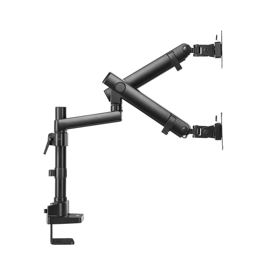 Маклин монтаж, монтаж за бюро за 2 LCD монитора, Vesa 75x75 и 100x100, 17-32", 2x8kg, MC-812