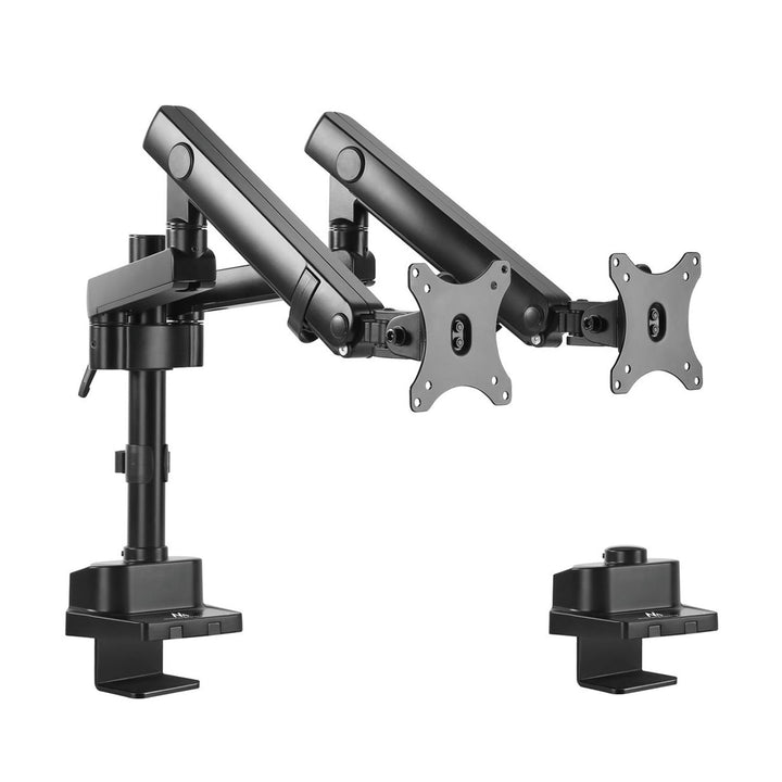 Маклин монтаж, монтаж за бюро за 2 LCD монитора, Vesa 75x75 и 100x100, 17-32", 2x8kg, MC-812