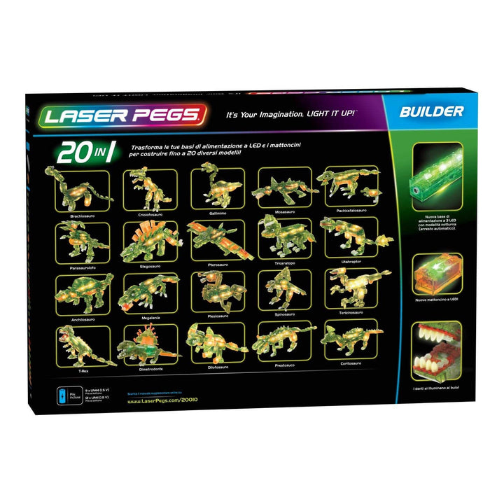 Blocuri luminoase LED cu LED-uri cu laser T-Rex 20w1 Surse de lumină fixe