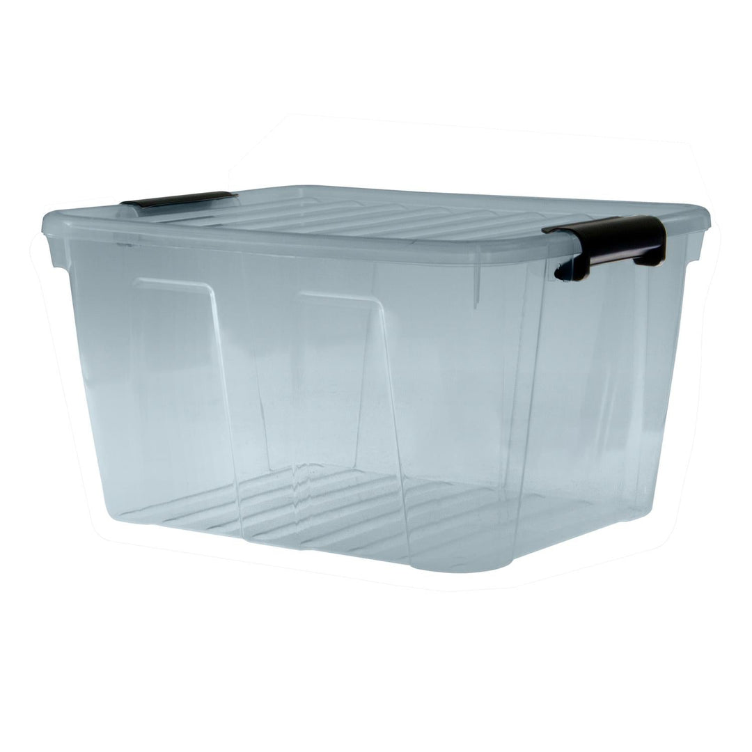 Plast Team Home Box 30L контейнер с капак, светло сив