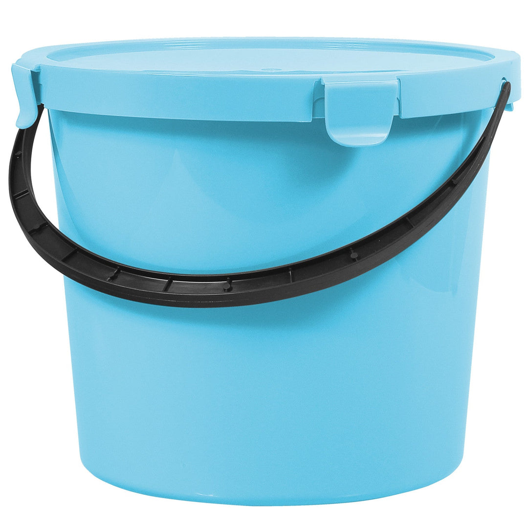 Plast Team Berry 10L светлосиня кофа с капак
