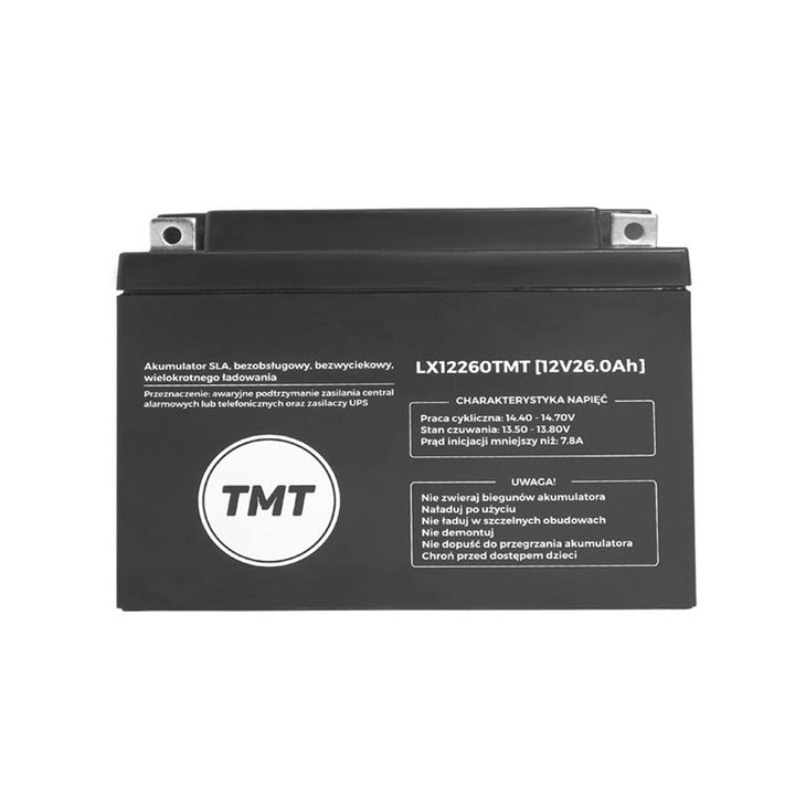 AGM гелова батерия 12V 26Ah UPS без необходимост от поддръжка LX12260